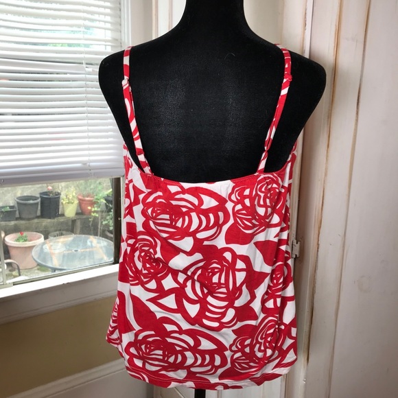 Cosabella camisole red floral large - Picture 2 of 9